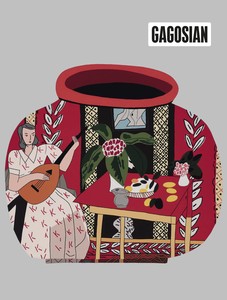 <p>Jonas Wood’s <em>Red Pot with Lute Player #2</em><em>&nbsp;</em>(2018) on the cover of <em>Gagosian Quarterly</em>, Spring 2019</p>