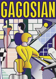 Detail from Roy Lichtenstein’s Bauhaus Stairway Mural (1989), on the cover of Gagosian Quarterly, Summer 2024