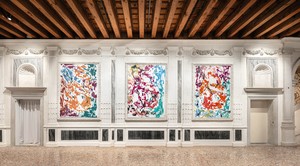 <p>Installation view, <em>Georg Baselitz: Archinto</em>, Museo di Palazzo Grimani, Venice, May 19, 2021–November 27, 2022. Photo: Matteo De Fina</p>