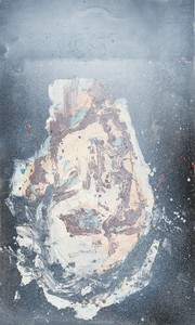 <p>Georg Baselitz, <em>Clyfford Still</em>, 2018, oil on canvas, 64 ⅞ × 39 ⅜ inches (165 × 100 cm)</p>