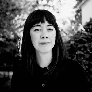 Black and white portrait of Jenny Odell