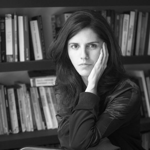 Black-and-white portrait of Luisa Duarte
