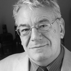 Black-and-white portrait of Philippe Roger
