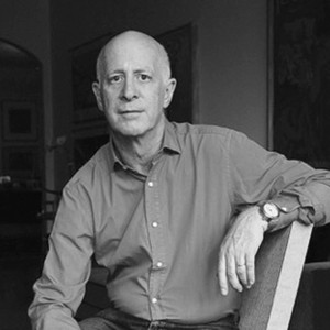 Black-and-white portrait of Paul Goldberger