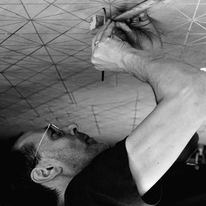 Black-and-white portrait of Richard Wright