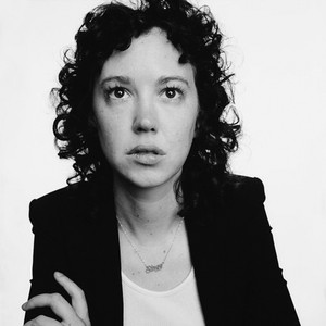 Black-and-white portrait of Natasha Stagg