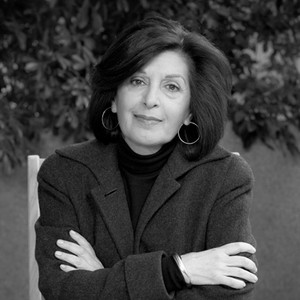Black-and-white portrait of Dr. Ziba Ardalan