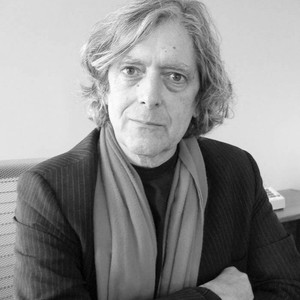 Black-and-white portrait of Mark Franko