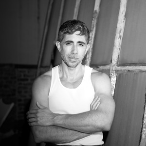 Black and white portrait of David Velasco