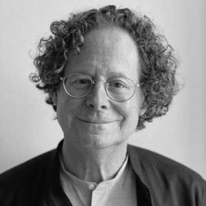 Black and white portrait of Adam D. Weinberg