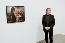 Installation view of Jeff Wall exhibition at Gagosian, New York