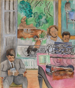 Henri Matisse, The Music Lesson, 1917, oil on canvas, 96 ½ × 83 inches (245.1 × 210.8 cm), The Barnes Foundation, Philadelphia. Photo: © 2020 The Barnes Foundation