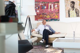 Peggy Cooper Cafritz in her home, Washington, DC, 2015. Photo: April Greer for the Washington Post/Getty Images