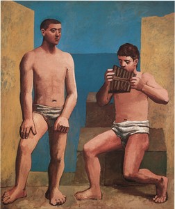 <p>Pablo Picasso, <em>La Flûte de Pan</em>, 1923, oil on canvas, 80 ¾ × 68 ½ inches (205 × 174 cm), Musée National Picasso-Paris.</p>