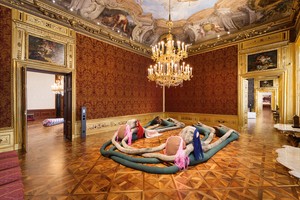 <p>Installation view, <em>Sterling Ruby</em>,<em>&nbsp;</em>Winterpalais, Belvedere Museum, Vienna, July 8–October 16, 2016</p>