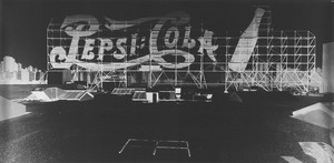 <p>Vera Lutter, <em>Pepsi Cola (small logo): August 10, 2002</em>, 2002, gelatin silver print, 13 ¼ × 27 ½ inches (33.7 × 69.8 cm), unique</p>