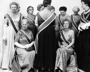 The Generals of the Daughters of the American Revolution, DAR Convention, Mayflower Hotel, Washington, D.C. on October 15, 1963