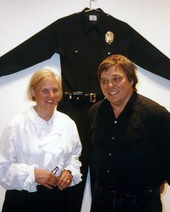 Chris Burden with Marion “Kippy” Boulton Stroud